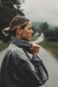 kolczyki RUNE srebrne