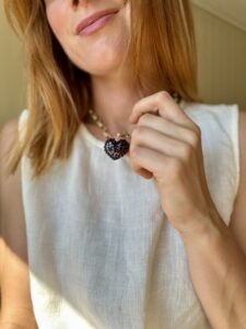 Naszyjnik NISA brown